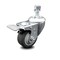 Service Caster 3 Inch Thermoplastic Rubber Swivel 12mm Stem Caster with Total Lock Brake SCC-TSTTL20S314-TPRB-M1215 - alternate 4